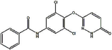 N-[3,5-Dichloro-4-(6-oxo-1,6-dihydro-pyridazin-3-yloxy)-phenyl]-benzamide