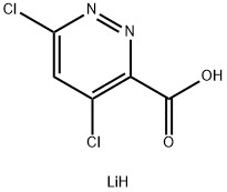 4,6-Dichloro-3-pyridazinecarboxylic acid, lithium salt