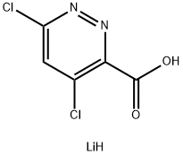 4,6-Dichloro-3-pyridazinecarboxylic acid, lithium salt