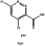 3-Pyridazinecarboxylic acid, 4,6-dichloro-, lithium salt, hydrate (1:1:1)