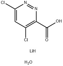 3-Pyridazinecarboxylic acid, 4,6-dichloro-, lithium salt, hydrate (1:1:1)