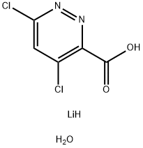 3-Pyridazinecarboxylic acid, 4,6-dichloro-, lithium salt, hydrate (1:1:1)