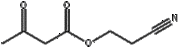 2-Cyanoethyl-3-oxobutanoate