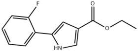 5-(2-Fluorophenyl)-1H-pyrrole-3-carboxylic acid ethyl ester