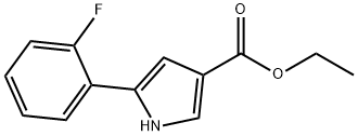 5-(2-Fluorophenyl)-1H-pyrrole-3-carboxylic acid ethyl ester