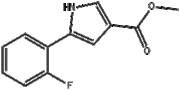 5-(2-fluorophenyl)-1H-pyrrole-3-carboxylic acid methyl ester