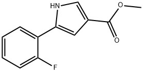 5-(2-fluorophenyl)-1H-pyrrole-3-carboxylic acid methyl ester