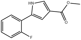 5-(2-fluorophenyl)-1H-pyrrole-3-carboxylic acid methyl ester