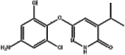 6-(4-amino-2,6-dichlorophenoxy)-4-isopropylpyridazin-3(2H)-one