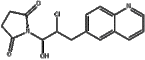 1-[2-Chloro-1-hydroxy-3-(6-quinolinyl)propyl]-2,5-pyrrolidinedi one