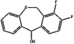 7,8-difluoro-6,11-dihydro-Dibenzo[b,e]thiepin-11-ol