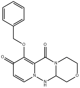 7-(Benzyloxy)-3,4,12,12a-tetrahydro-1H-[1,4]oxazino[3,4-c]pyri do[2,1-f][1,2,4]triazine-6,8-dione