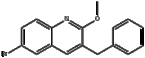 3-benzyl-6-bromo-2-methoxyquinoline