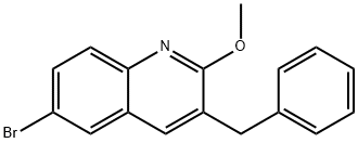 3-benzyl-6-bromo-2-methoxyquinoline