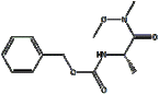 Benzyl[(2S)-1-[methoxy(methyl)amino]-1-oxopropan-2-yl]carba mate