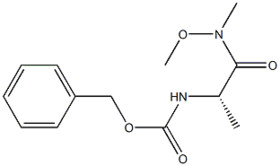 Benzyl[(2S)-1-[methoxy(methyl)amino]-1-oxopropan-2-yl]carba mate