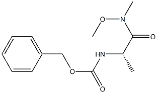 Benzyl[(2S)-1-[methoxy(methyl)amino]-1-oxopropan-2-yl]carba mate