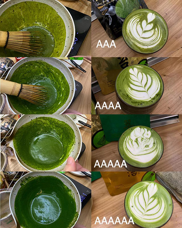 Pure matcha powder