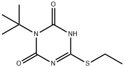 1,3,5-Triazine-2,4(1H,3H)-dione,3-(1,1-dimethylethyl)-6-(ethylt hio)