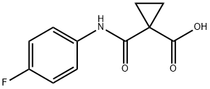 1-(4-fluorophenylcarbamoyl)cyclopropanecarboxylic acid