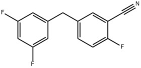 5-(3,5-difluorobenzyl)-2-fluorobenzonitrile