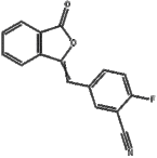 2-Fluoro-5-[(3-oxo-1(3H)-isobenzofuranylidene)methyl]-benzon itrile