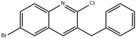 3-benzyl-6-bromo-2-chloroquinoline