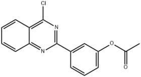 Phenol, 3-(4-chloro-2-quinazolinyl)-, 1-acetate