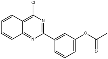 Phenol, 3-(4-chloro-2-quinazolinyl)-, 1-acetate