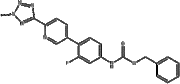 N-(3-fluoro-4-(6-(2-methyl-2h-tetrazol-5-yl)-3-pyridinyl)phenyl) carbamic acid phenylmethyl ester