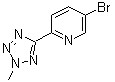 5-bromo-2-(2-methyl-2h-tetrazol-5-yl)pyridine