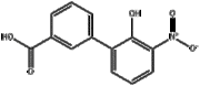 2'-hydroxy-3'-nitro-3-biphenylcarboxylic acid