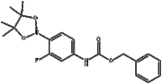 4-(Benzyloxycarbonylamino)-2-fluorophenylboronic acid, pinacol ester