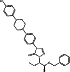 2-[(1S,2S)-1-ethyl-2-bezyloxypropyl]-2,4-dihydro-4-[4-[4-(4-hydr oxyphenyl)-1-piperazinyl]phenyl]-3H