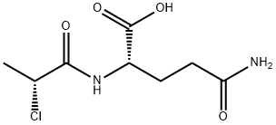 (S)-5-Amino-2-((R)-2-chloropropanamido)-5-oxopentanoic acid