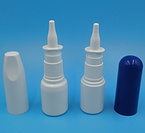 Nasal Sprayer bottles with Sanitary Dust Cover and Plastic bottle