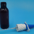 Multi dose Nasal spray pump with screw-on closure with plastic bottle