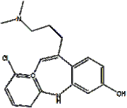 9-chloro-11-[3-(dimethylamino)propyl]-5,6-dihydrobenzo[b][1]benzazepin-3-ol
