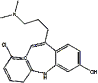 9-chloro-11-[3-(dimethylamino)propyl]-5,6-dihydrobenzo[b][1]benzazepin-3-ol