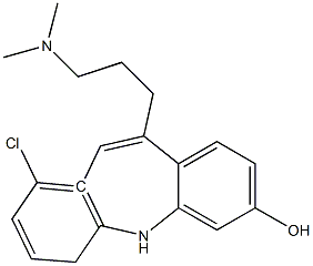 9-chloro-11-[3-(dimethylamino)propyl]-5,6-dihydrobenzo[b][1]benzazepin-3-ol