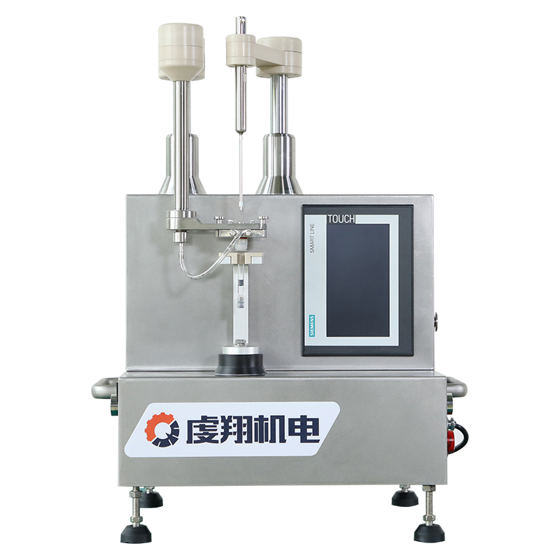 Manual vacuum stoppering machine