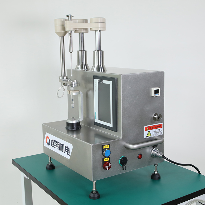 Manual vacuum stoppering machine  