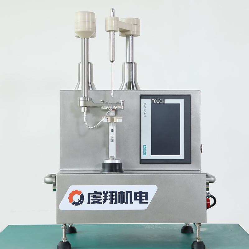 Manual vacuum stoppering machine  