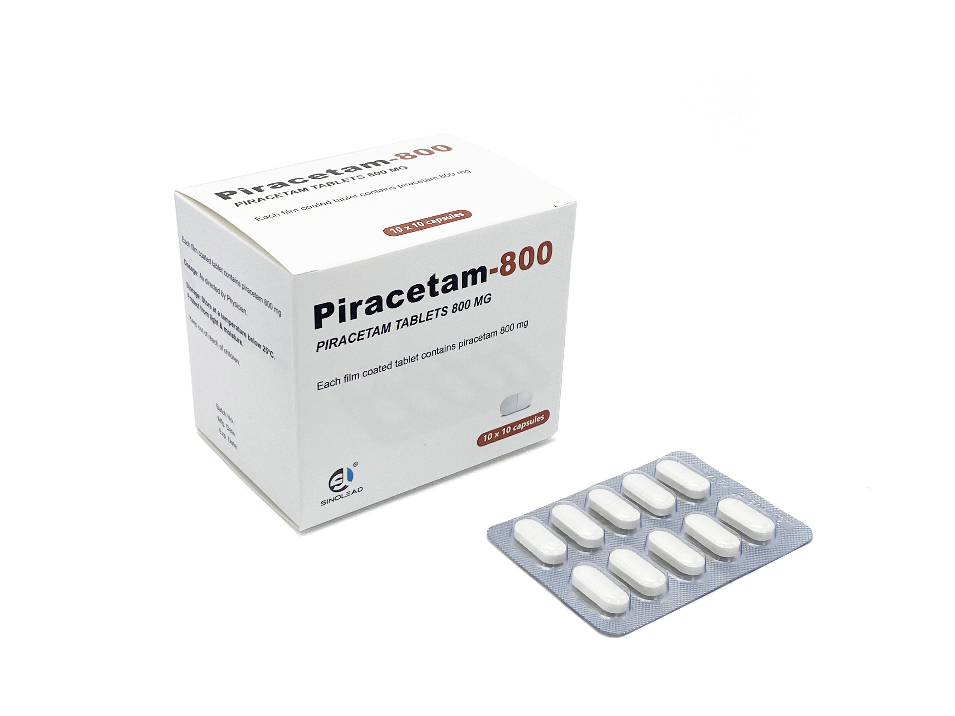 Piracetam tablets 800mg