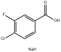 Sodium 4-chloro-3-fluorobenzoate