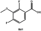 Sodium 2,4-difluoro-3-methoxybenzoate