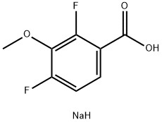 Sodium 2,4-difluoro-3-methoxybenzoate