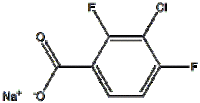 Sodium 3-chloro-2,4-difluorobenzoate