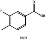 Sodium -3-fluoro-4-methyl benzoate