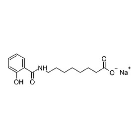 Salcaprozate Sodium (SNAC);SODIUM 8-(2-HYDROXYBENZAMIDO)OCTANOATE (SNAC)